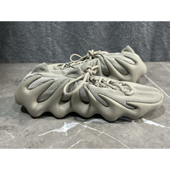 Yeezy x Adidas 450 Stone Flax Size 10 Grey Knit Fabric Low Top Sneakers main image 5